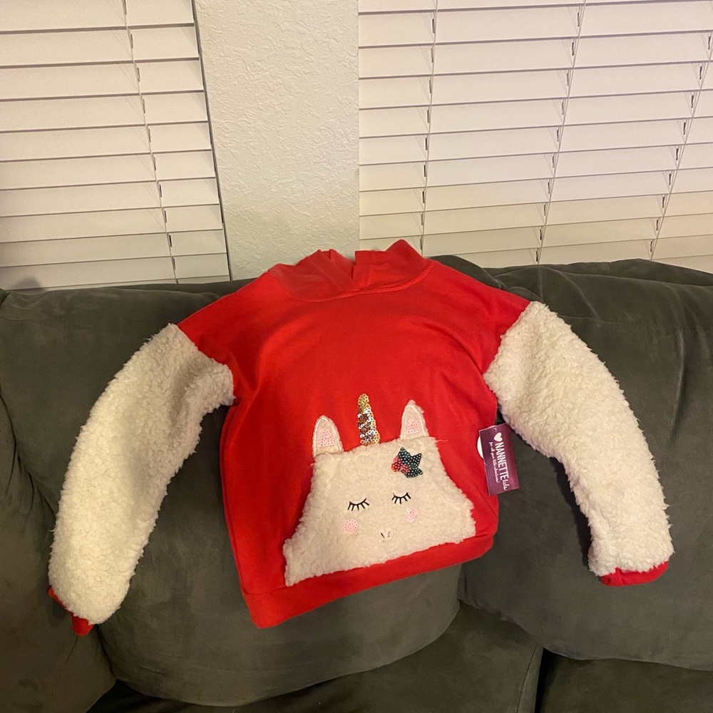 Pink unicorn fur jacket